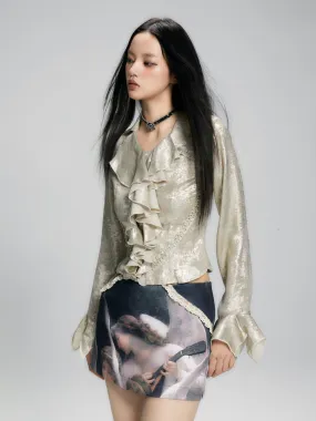 Goddess Myth Thin Nichi Micro--Mini Tight Mini-Skirt