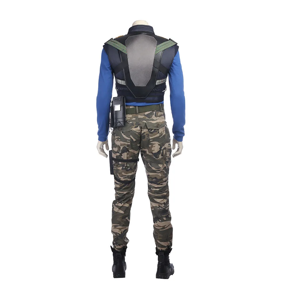 Gvavaya Live-action Derivative Cosplay Black Panther Villain Eric  Cosplay Costume Eric Cosplay
