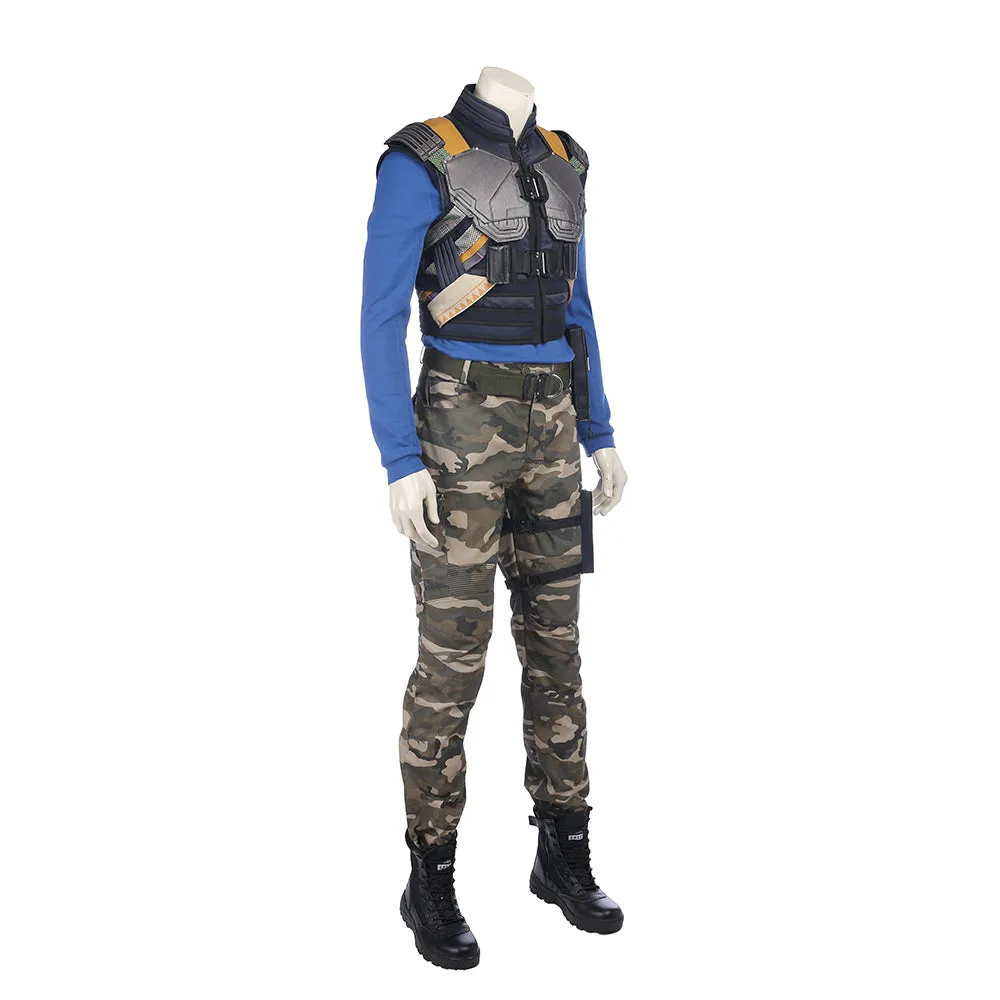Gvavaya Live-action Derivative Cosplay Black Panther Villain Eric  Cosplay Costume Eric Cosplay