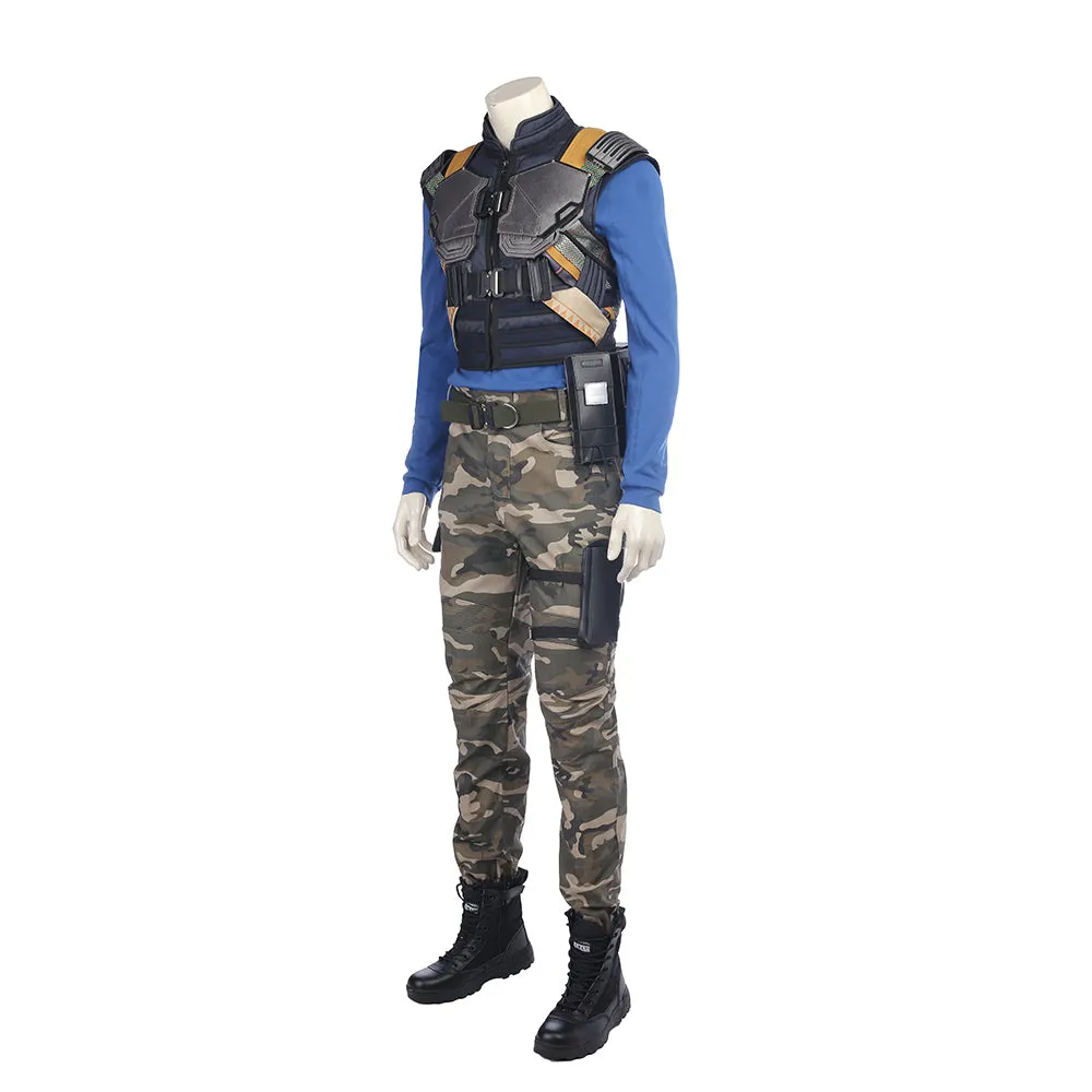 Gvavaya Live-action Derivative Cosplay Black Panther Villain Eric  Cosplay Costume Eric Cosplay