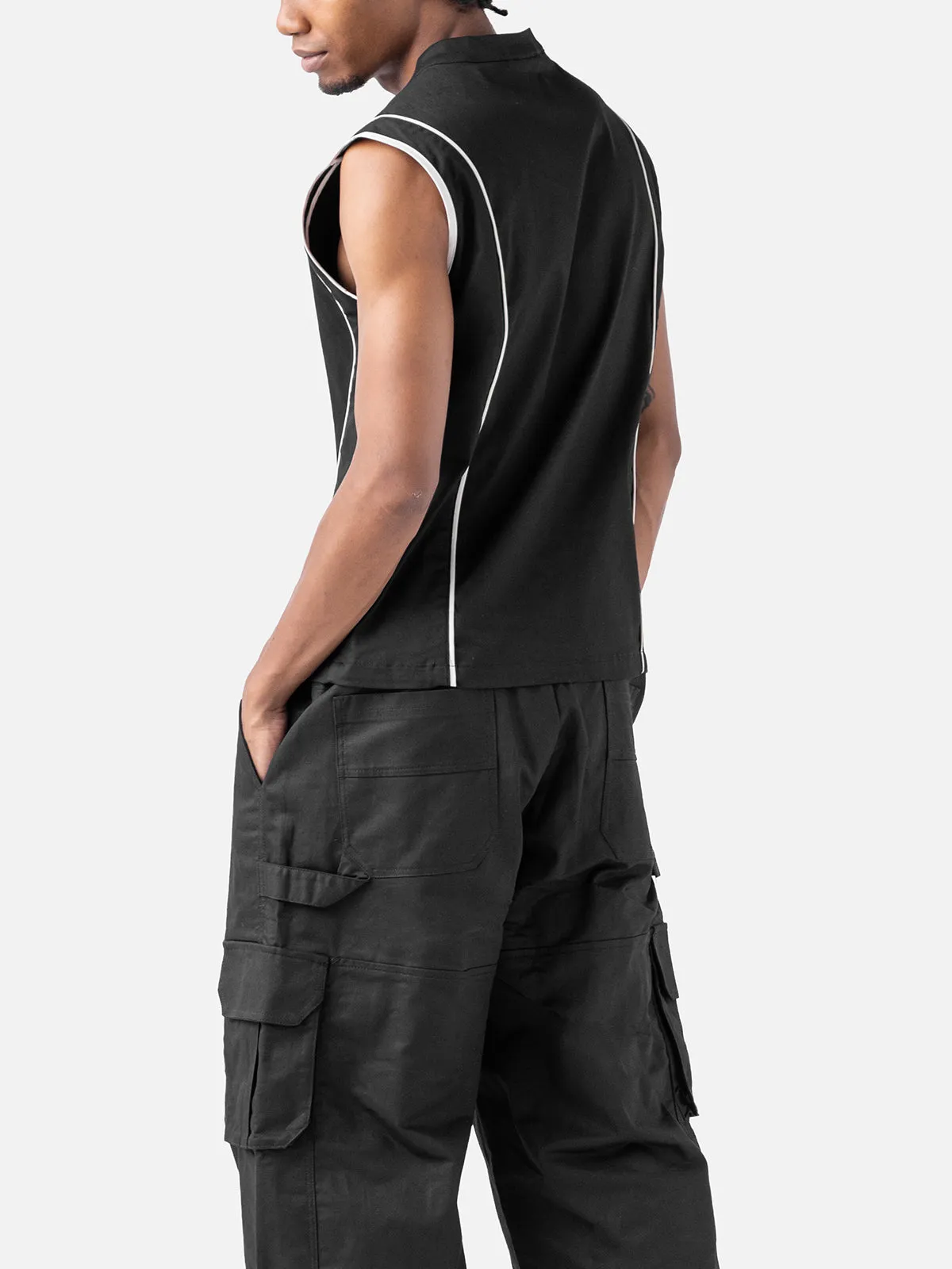 Half-zip Vest