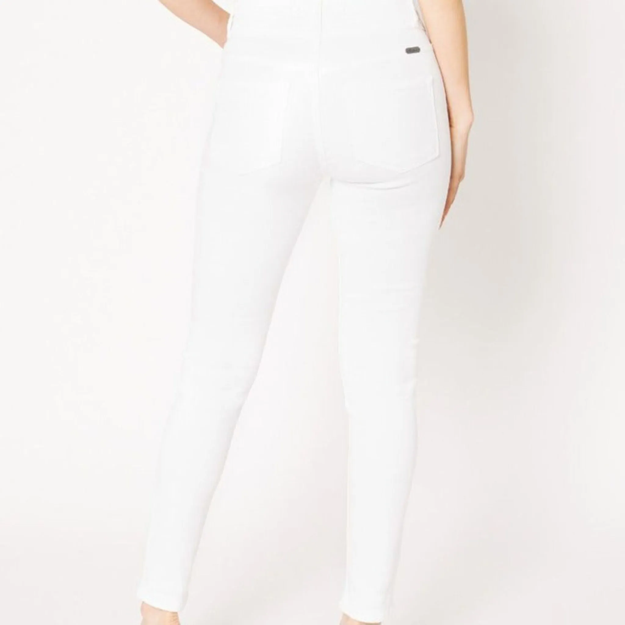High Rise Waistband Detail Super Skinny
