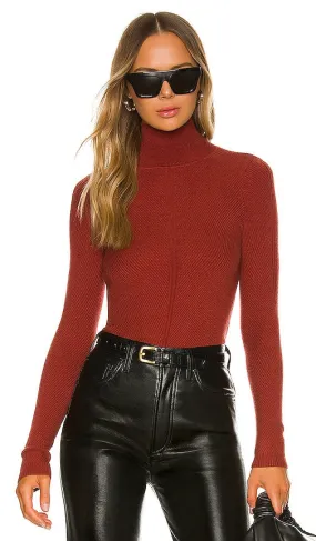 House of Harlow 1960 x REVOLVE Peyton Turtleneck Sweater in Rust