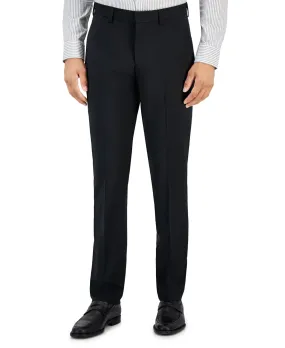 Hugo Boss Mens Modern fit Dress Pants Pants 34 / 32 Black Solid