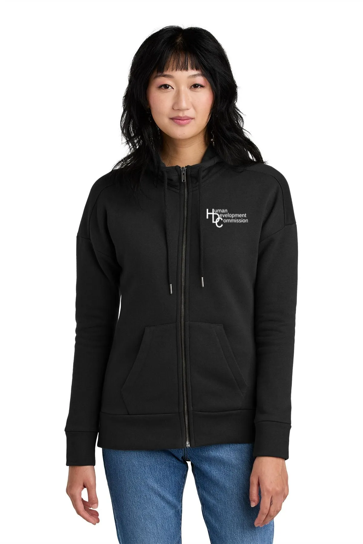 Human Development Commission Ladies Full-Zip Hoodie