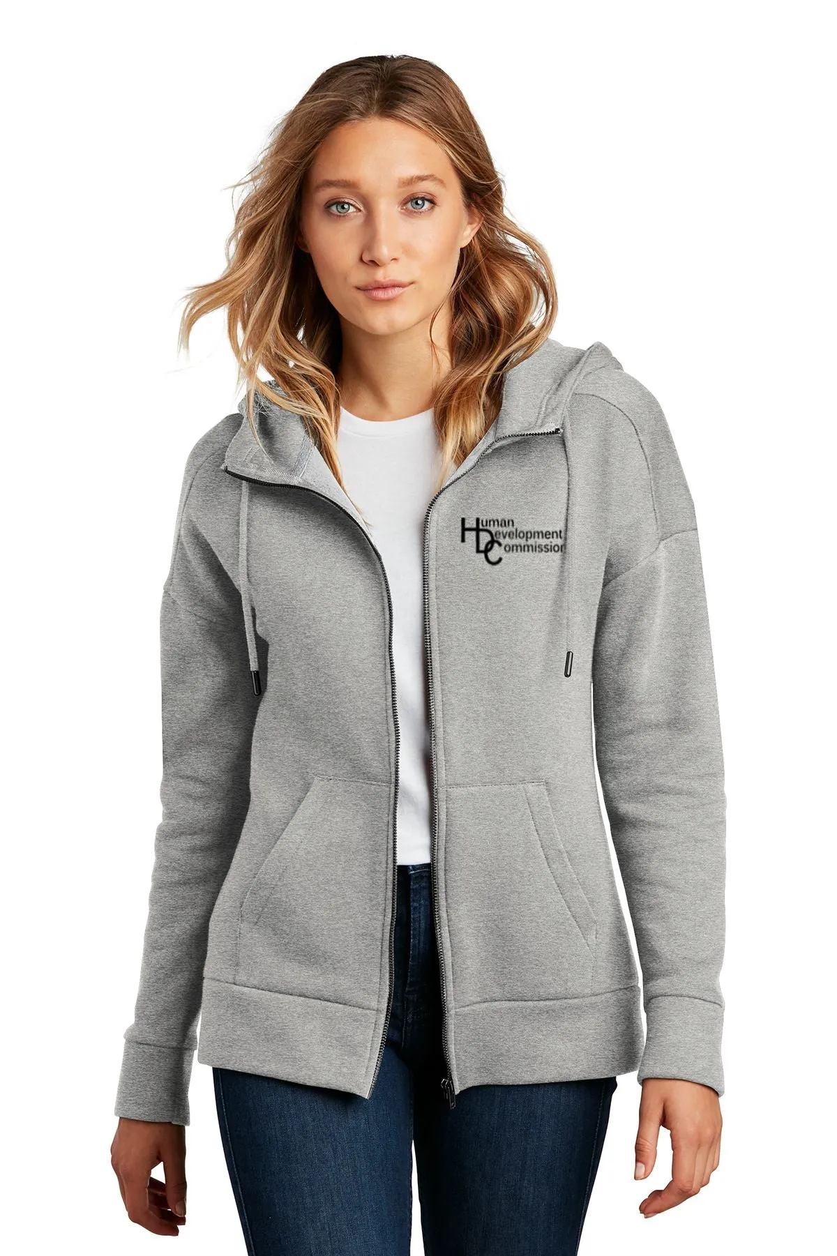 Human Development Commission Ladies Full-Zip Hoodie