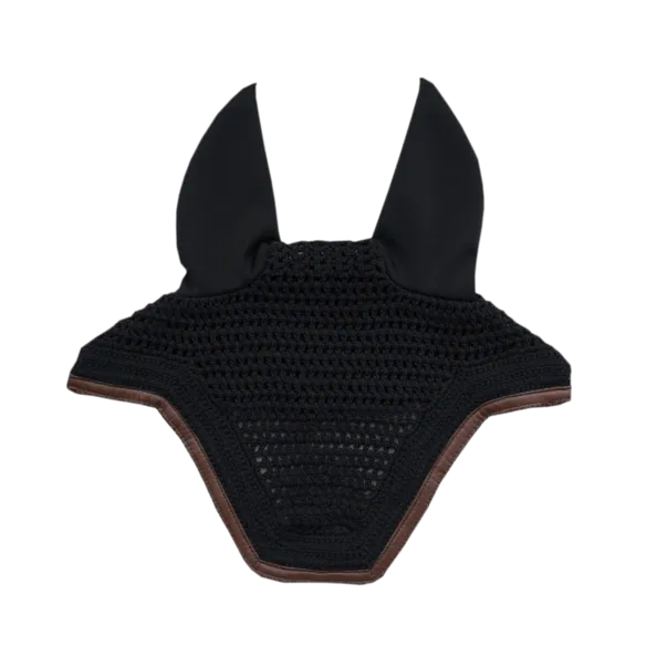 Kentucky Horsewear Wellington Ear Bonnet - Leather