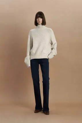 Keth Turtleneck Sweater in Merino-Cashmere Knit