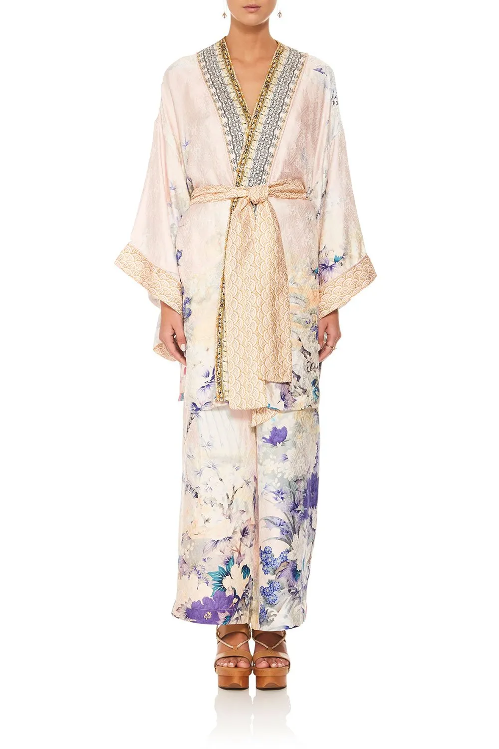 KIMONO W/TIE BELT HARAJUKU HEIRESS