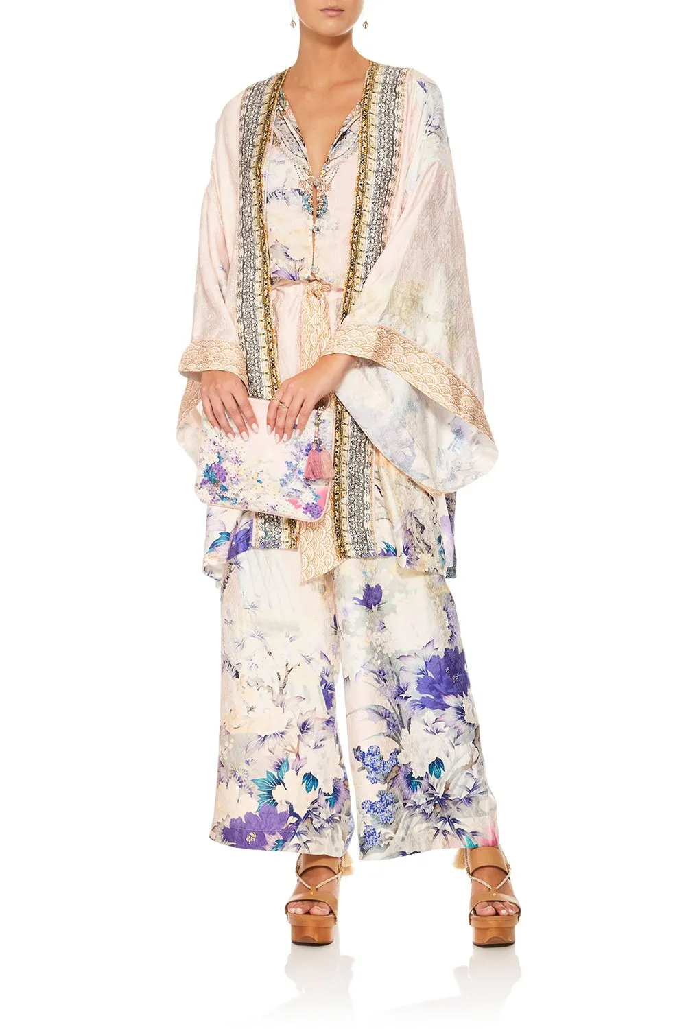 KIMONO W/TIE BELT HARAJUKU HEIRESS