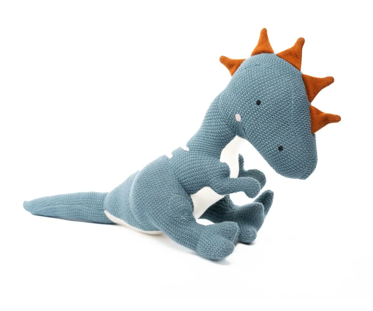 Knitted T Rex Toy Dinosaur