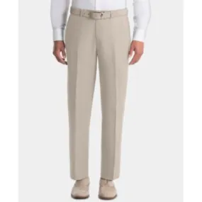 Lauren By Ralph Lauren Mens Classic fit Dress Pants 36 / 32 Beige Solid