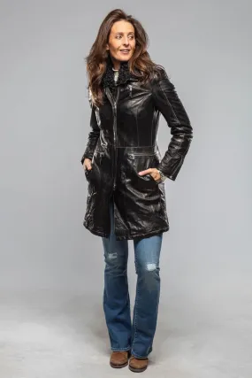 Lidia Nappa Lather Jacket