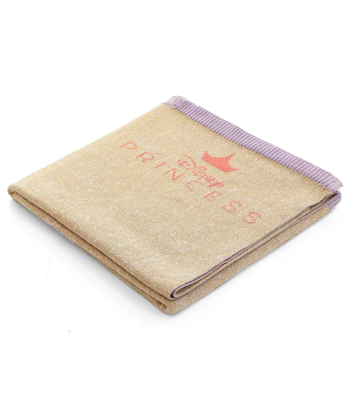 Live Your Story Princess Cotton Knitted Throw / Ac Blanket For Kids For Use In All Seasons