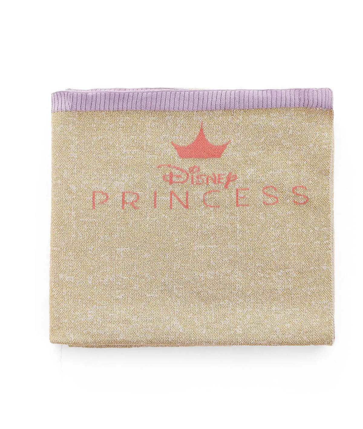 Live Your Story Princess Cotton Knitted Throw / Ac Blanket For Kids For Use In All Seasons