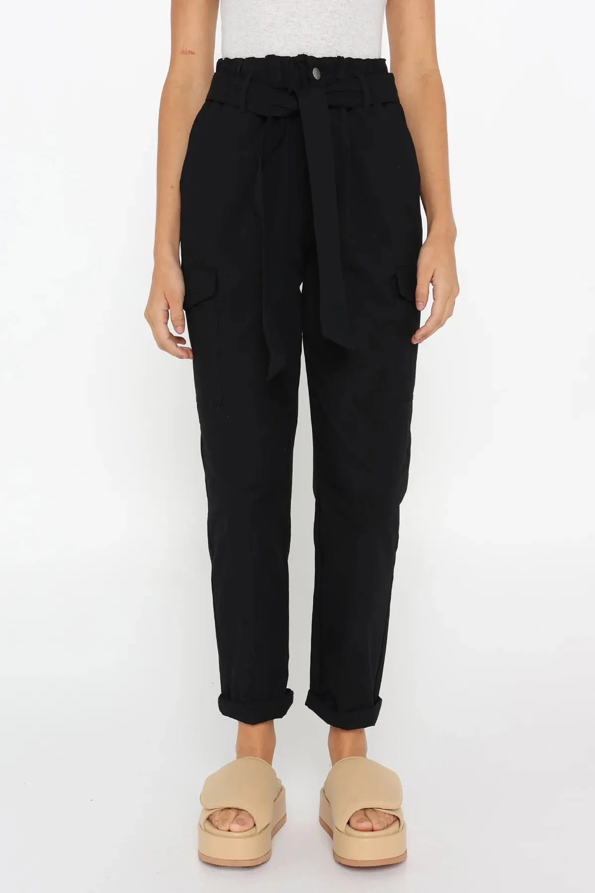 Marnus Cargo Pants (Black)