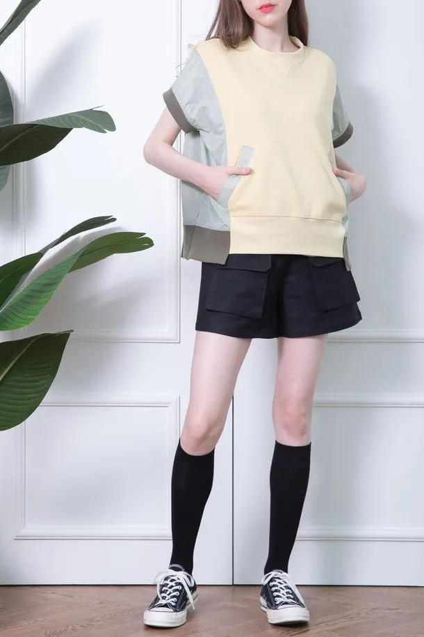 Metallic Oversize Vest