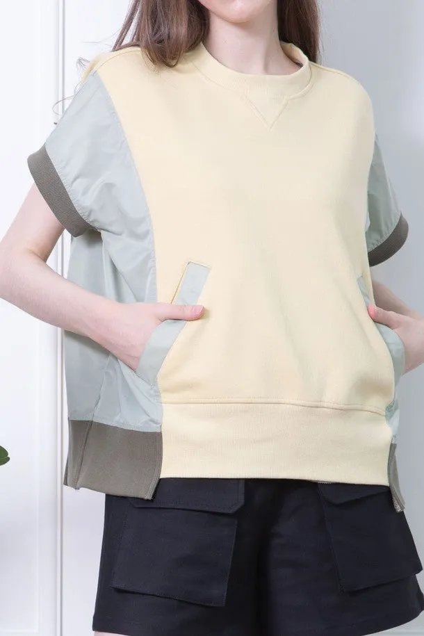 Metallic Oversize Vest