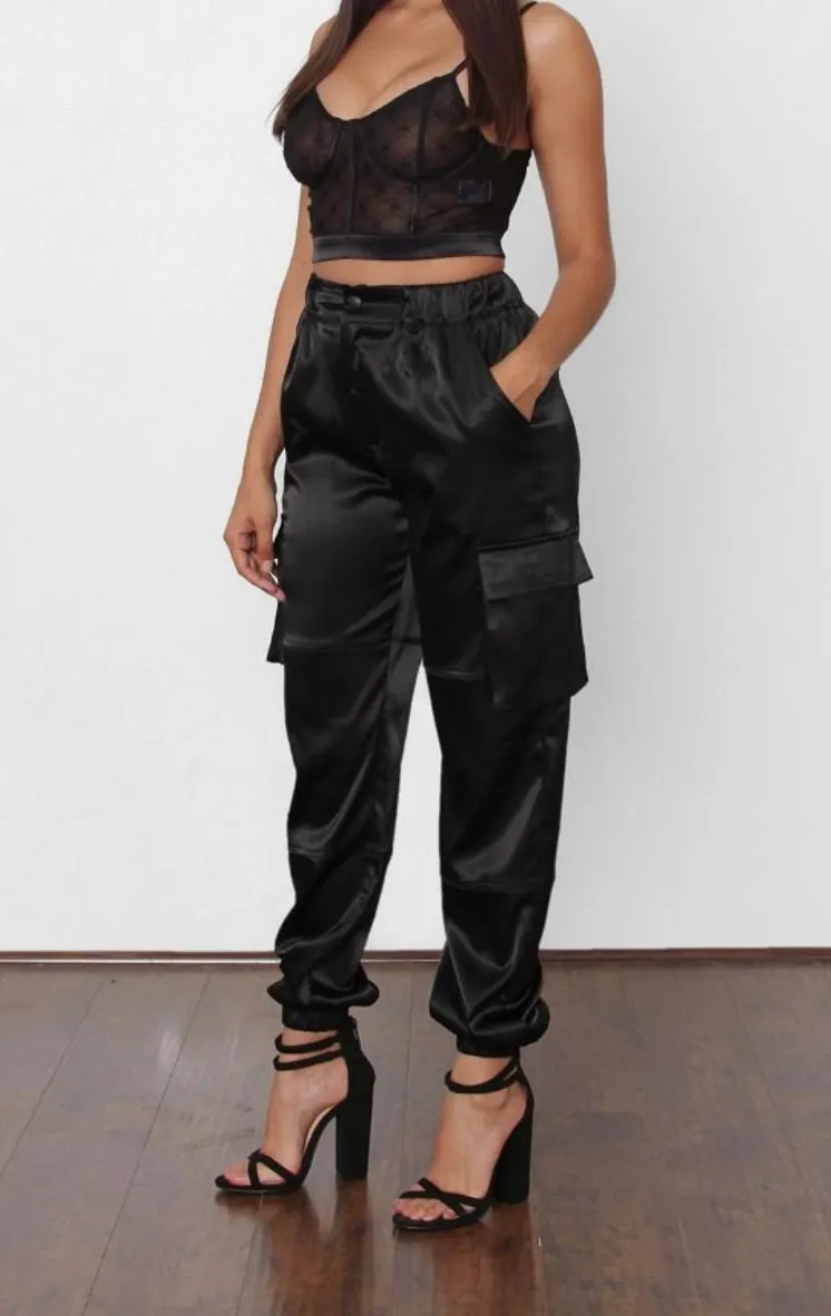Mina Satin pants