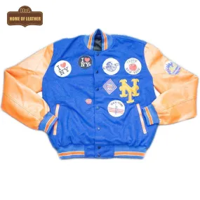 MMJ06 Packer X Starter Coming to America New York Mets Men's Jacket