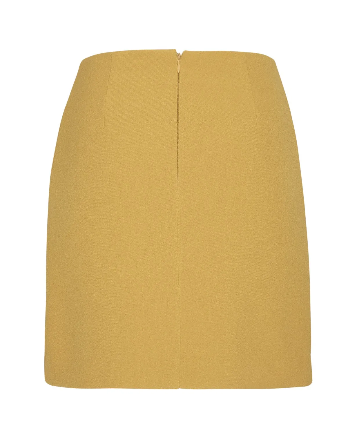 Mustard Mini Skirt