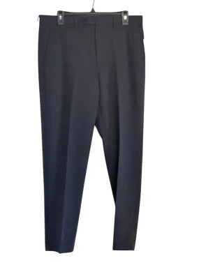 Nautica Mens Modern fit Dress Pants Pants 34 / 30 Dark Grey Solid Stretch