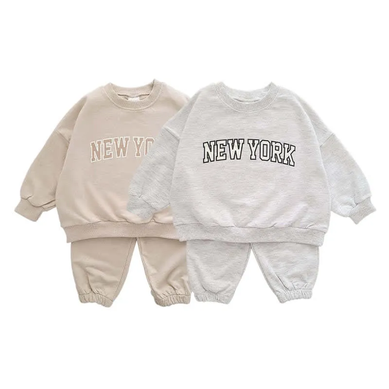 NEW YORK Baby Loose Bodysuit