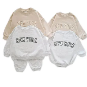 NEW YORK Baby Loose Bodysuit