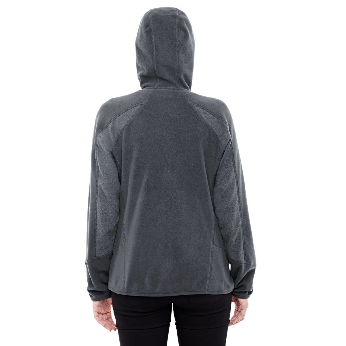 North End Women's Carbon/Orange Soda Polartec Active Jacket