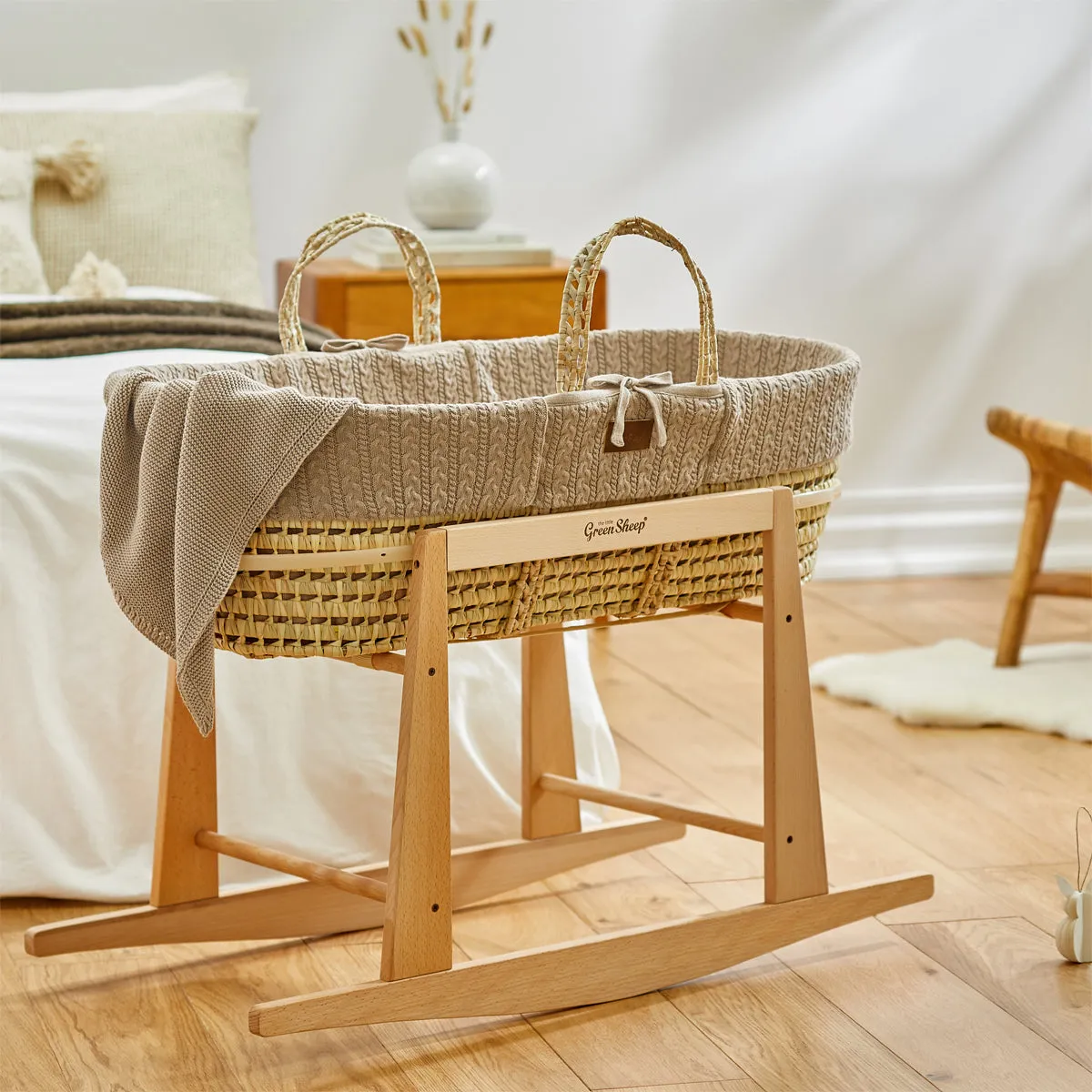 Organic Knitted Baby Blanket - New Edition