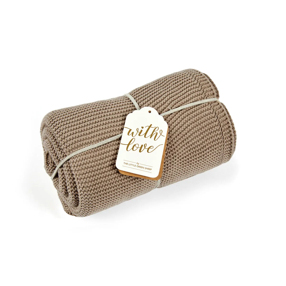 Organic Knitted Baby Blanket - New Edition