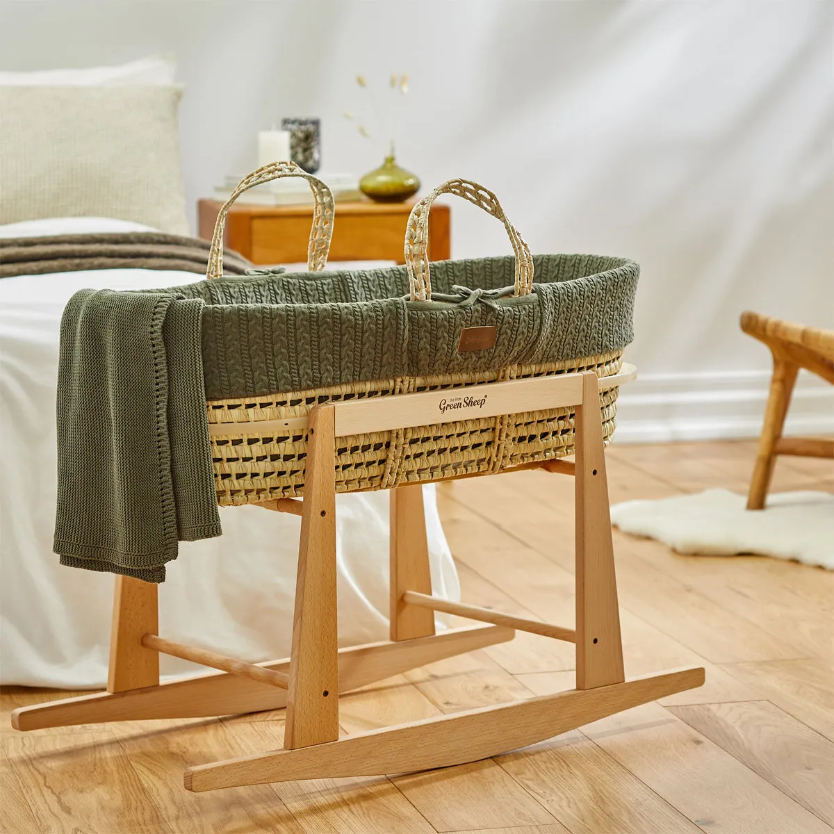 Organic Knitted Baby Blanket - New Edition