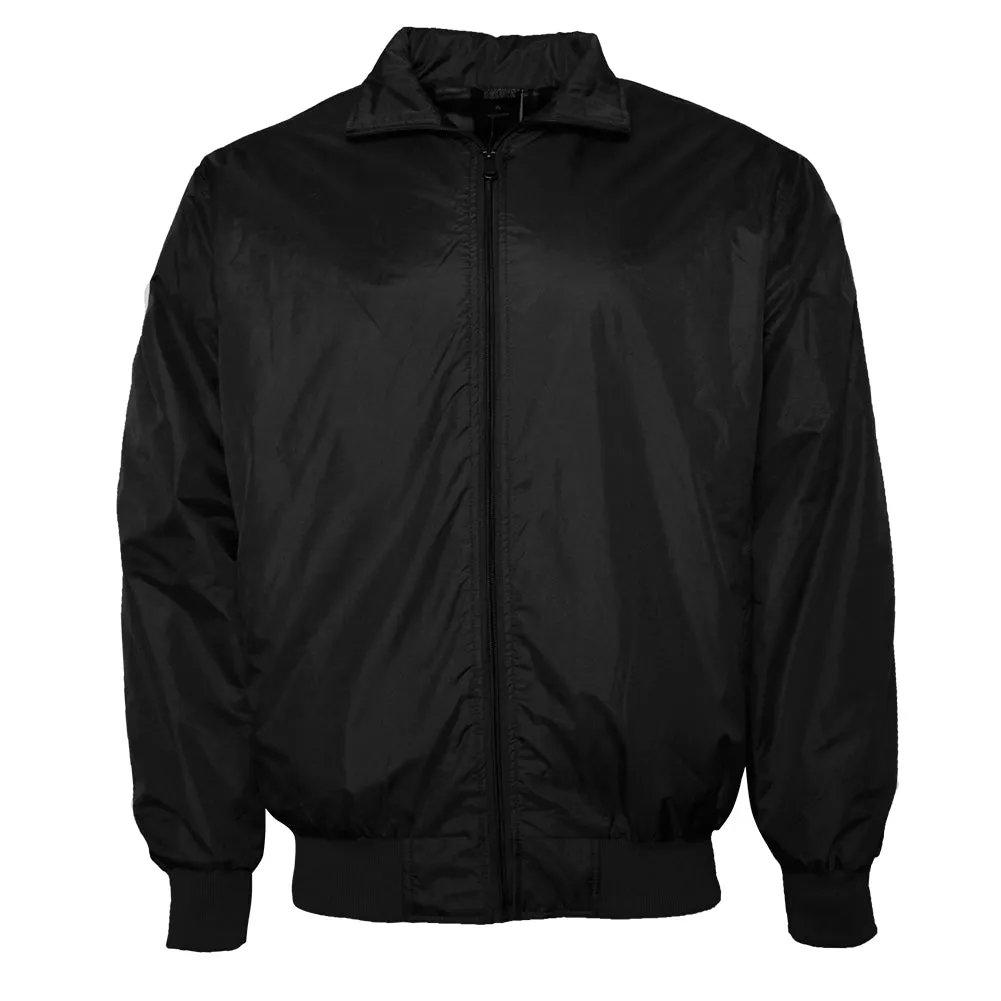 Original Deluxe Men's Fleece Lined Hand Pocket Zip Up Lightweight Jacket