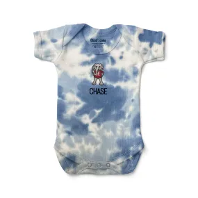 Personalized Alabama Crimson Tide Big Al Tie Dye Bodysuit