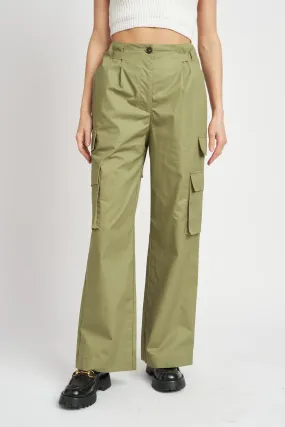 Pleated Cargo Pant