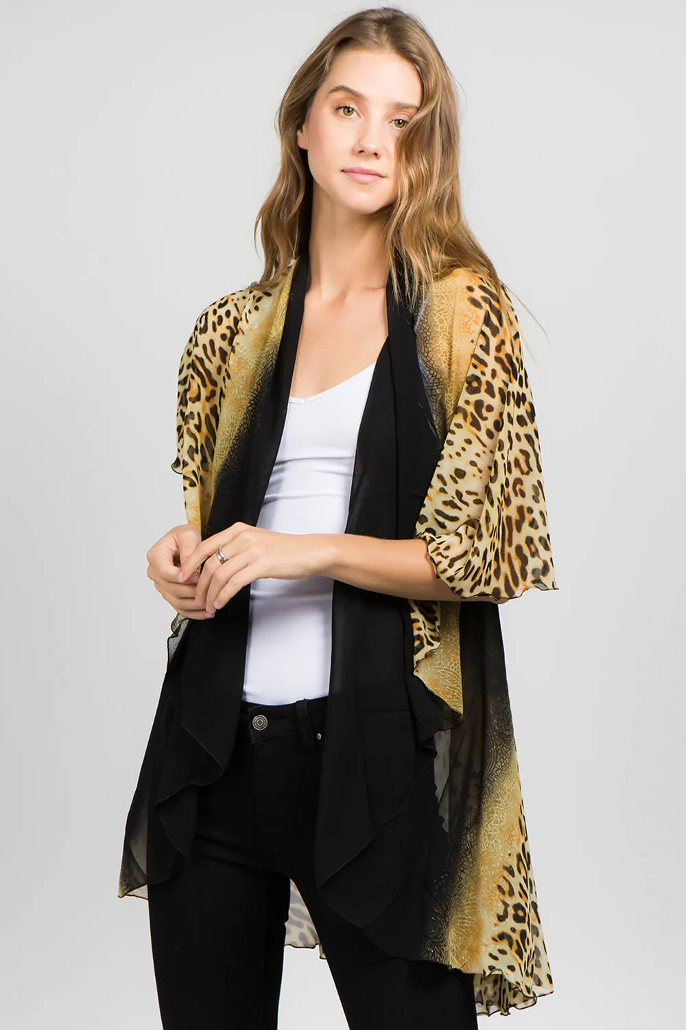 PN-09 leopard & solid vest