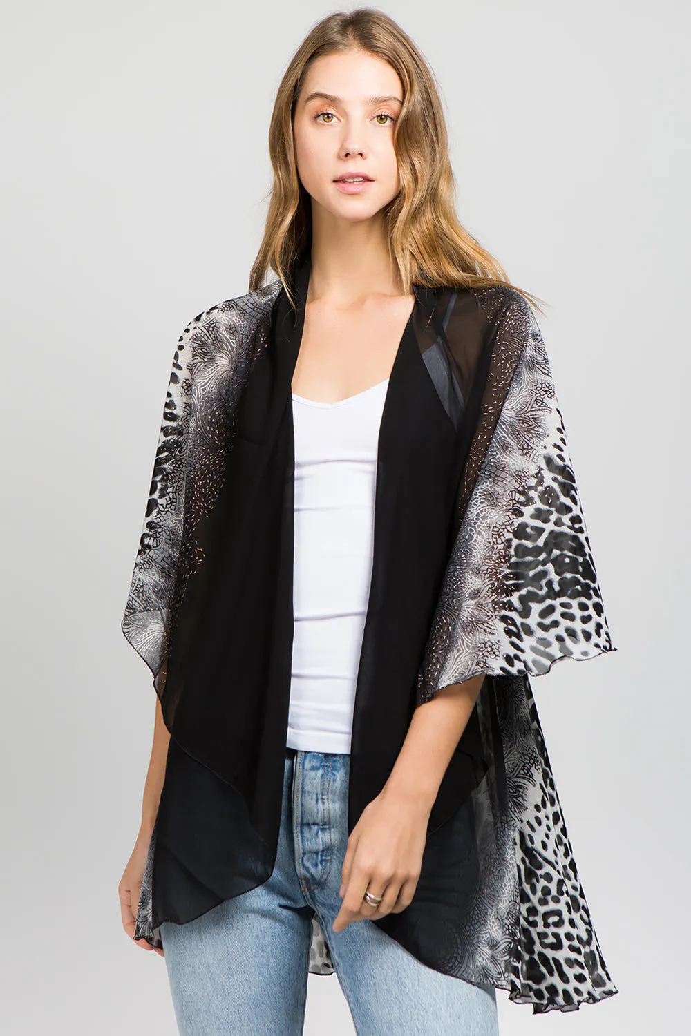 PN-09 leopard & solid vest