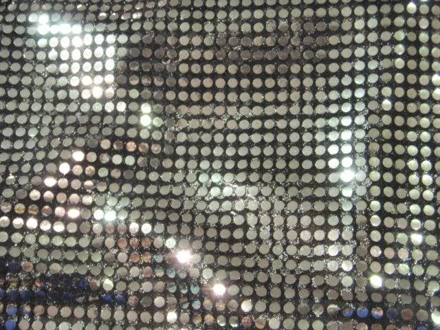 Polka Dots Sequin 6mm - Jersey Knit