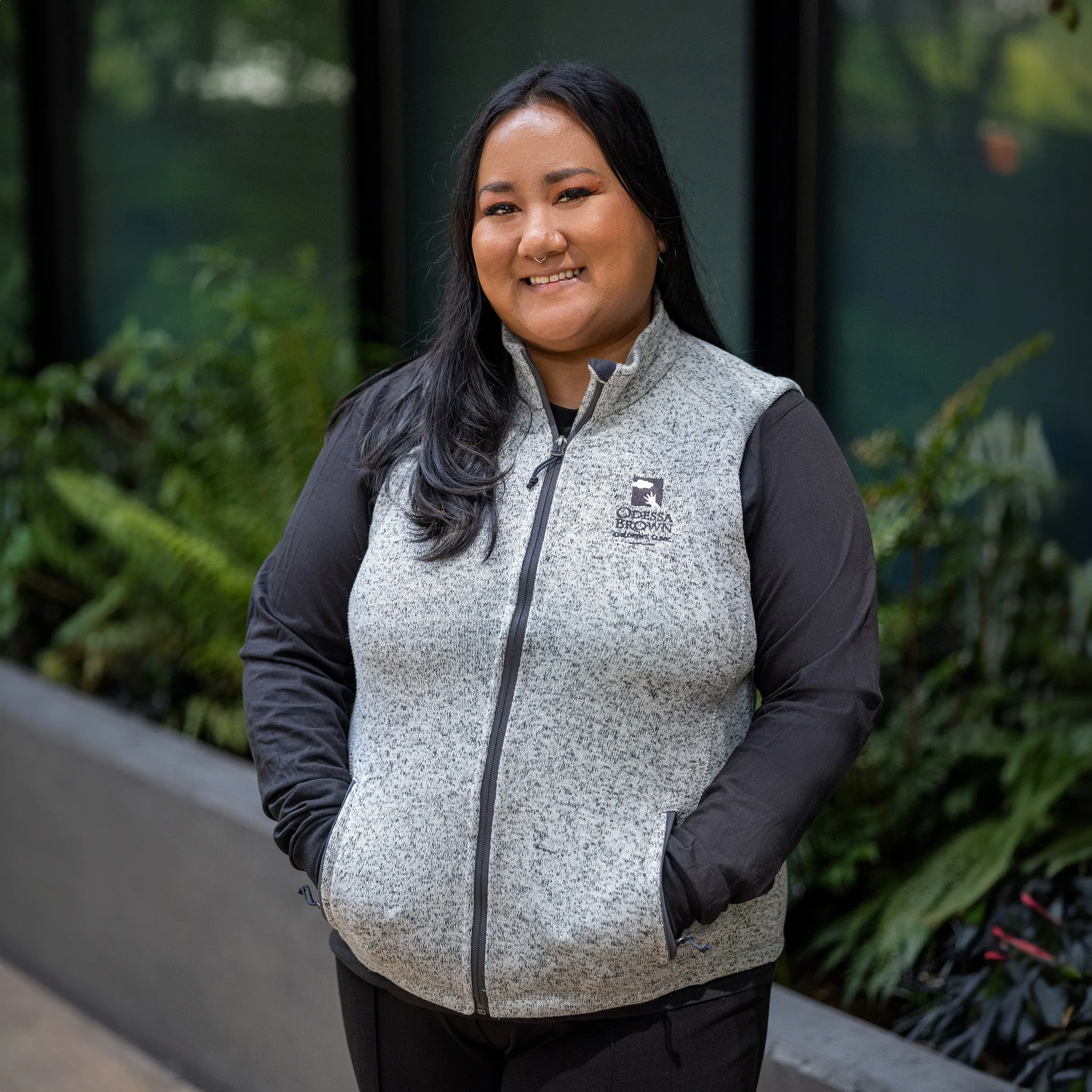 Port Authority Ladies Sweater Fleece Vest