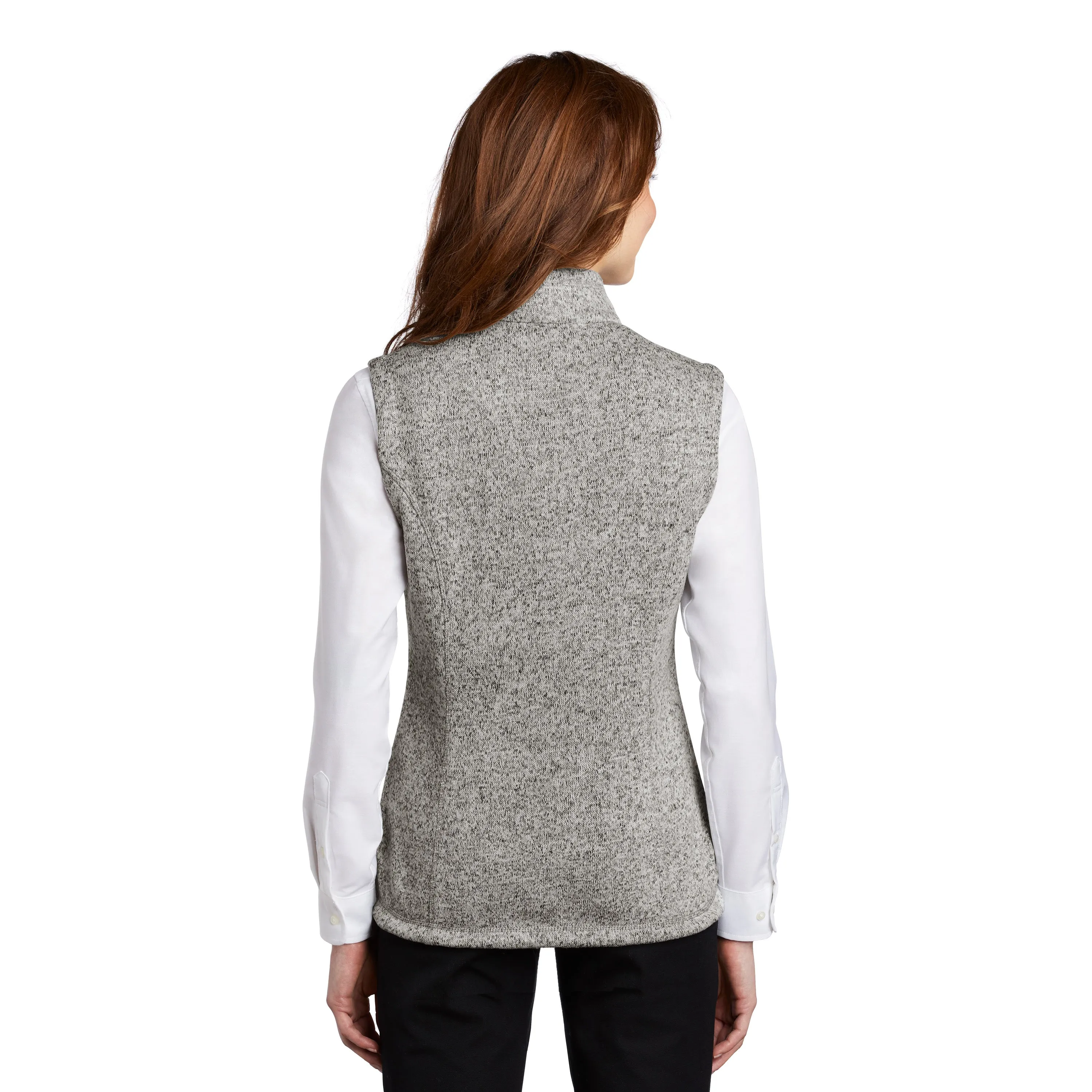 Port Authority Ladies Sweater Fleece Vest