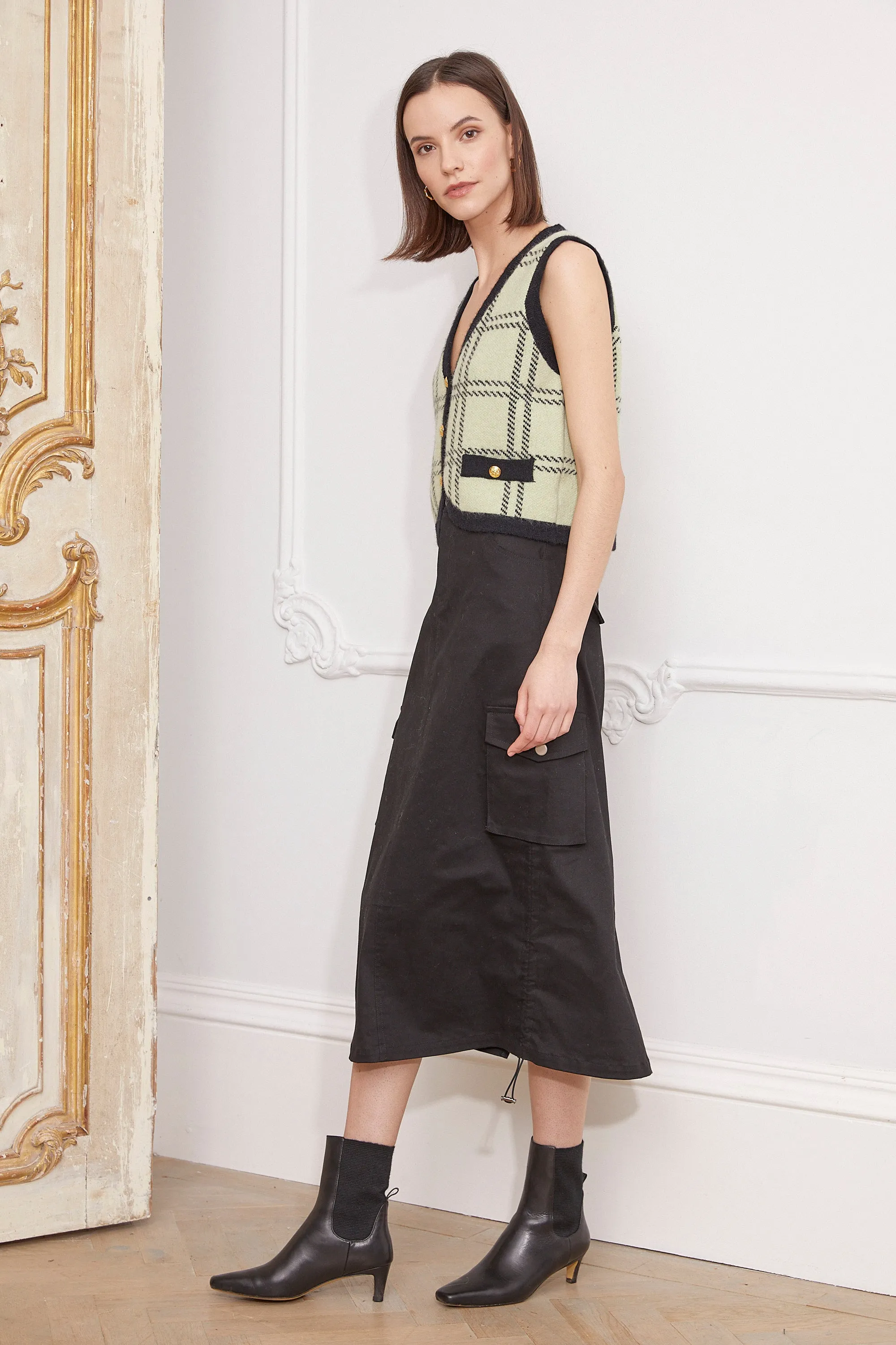 Preppy Check Waistcoat