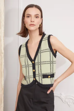 Preppy Check Waistcoat