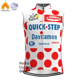 QUICK STEP Fleece Retro Cycling Vest