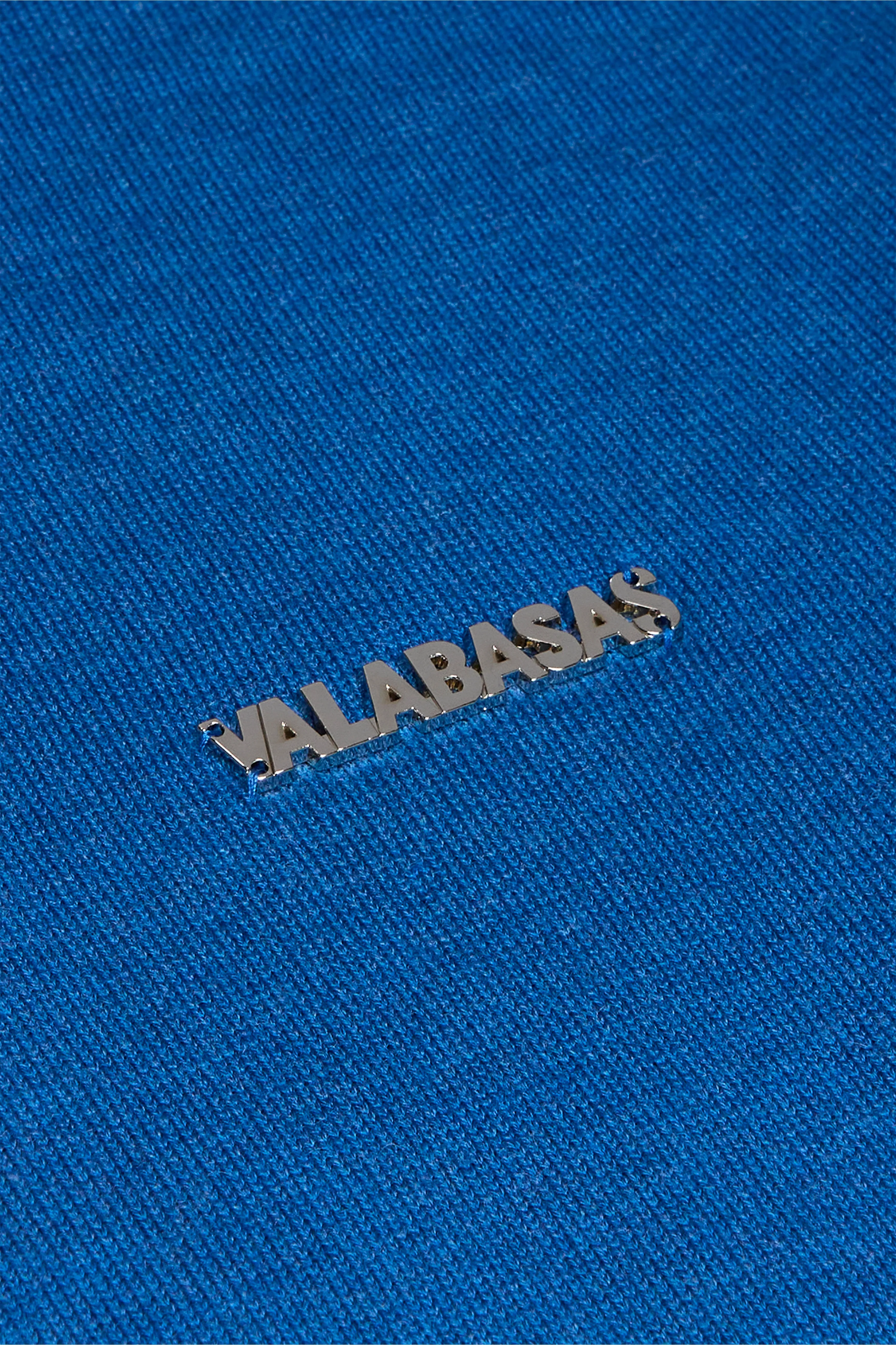 "PRESTANZA" BLUE TURTLE NECK