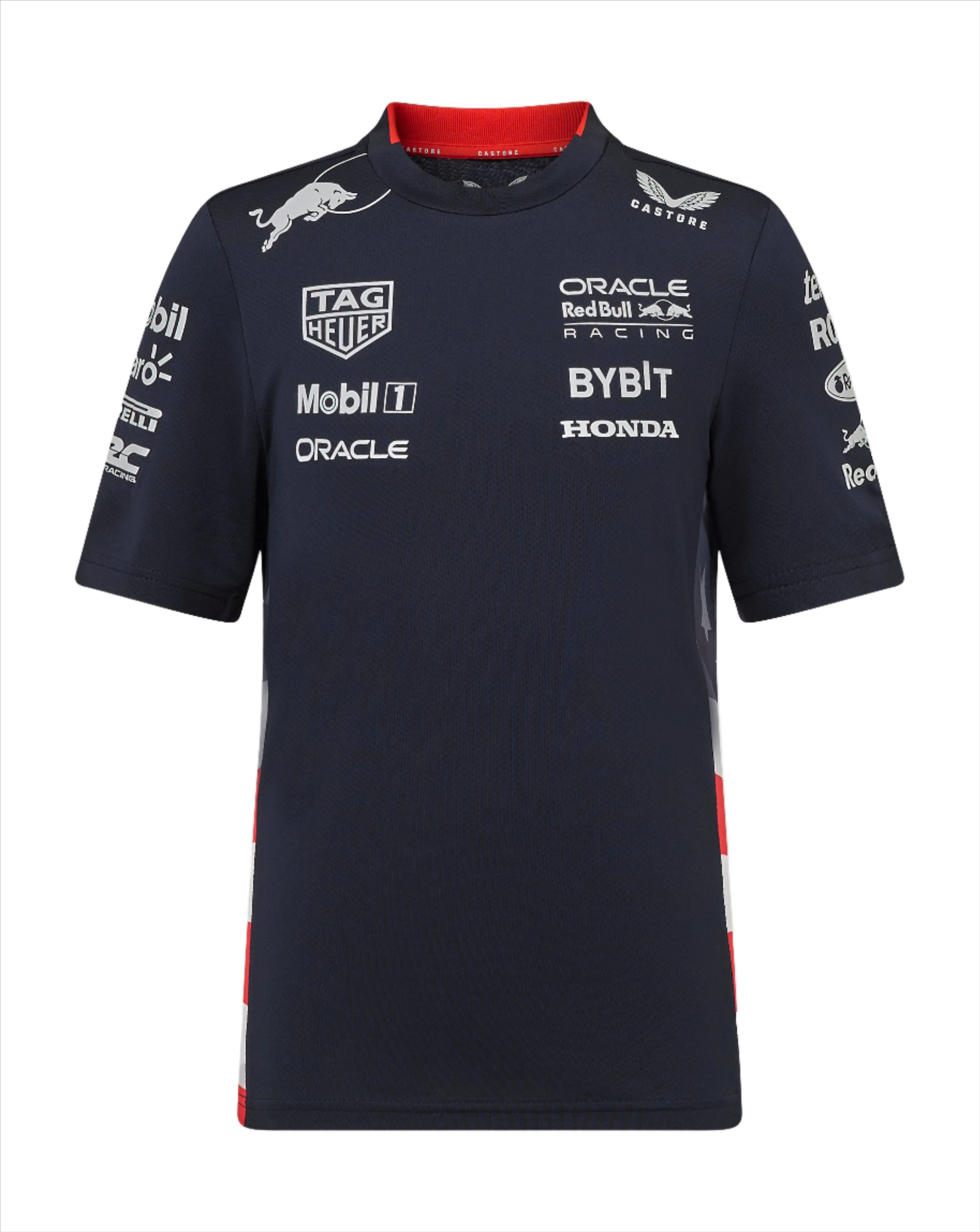 Red Bull Racing F1 Kids 2024 Special Edition America Race Team T-Shirt- Youth Navy