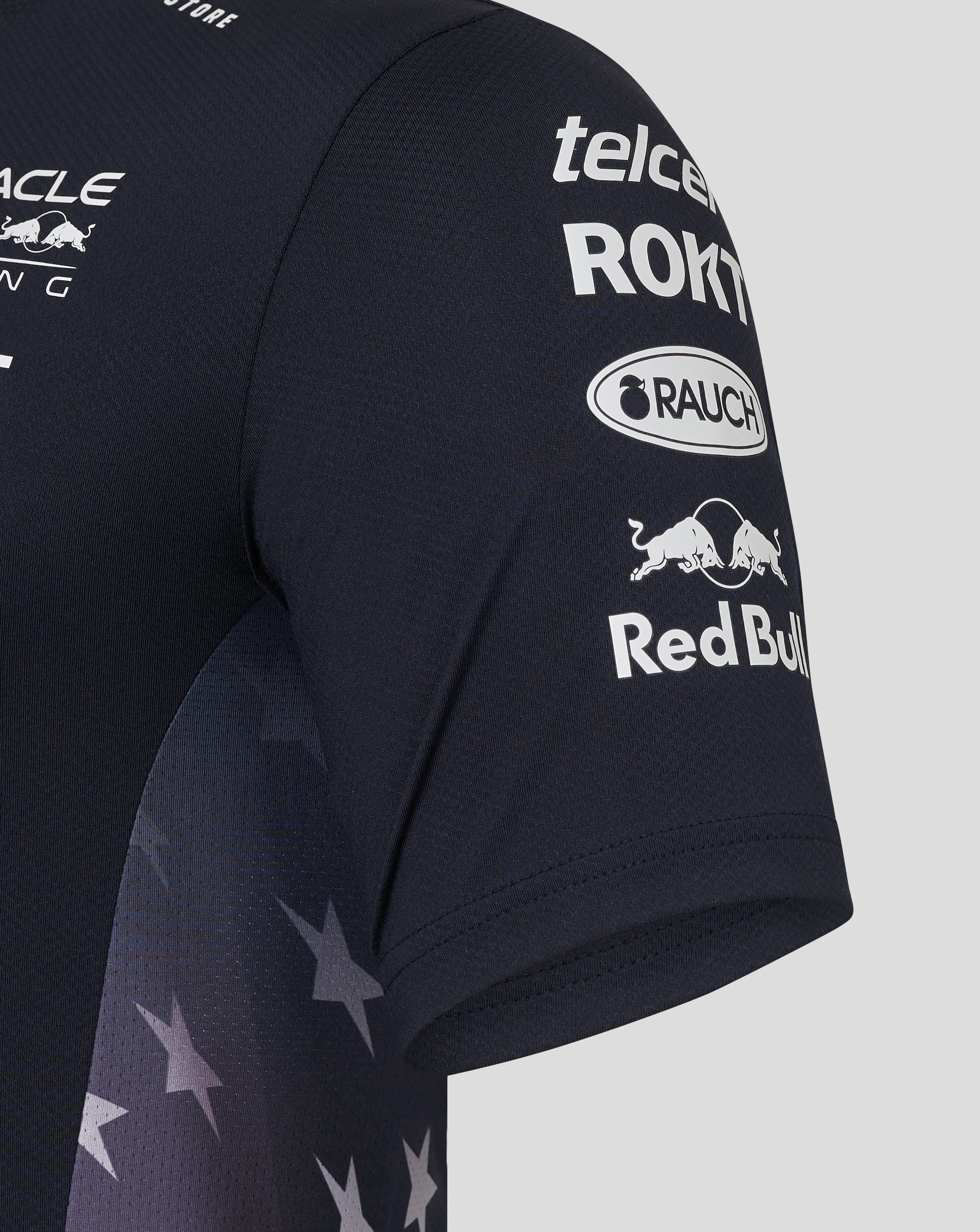 Red Bull Racing F1 Men's 2024 Special Edition America Race Team T-Shirt- Navy