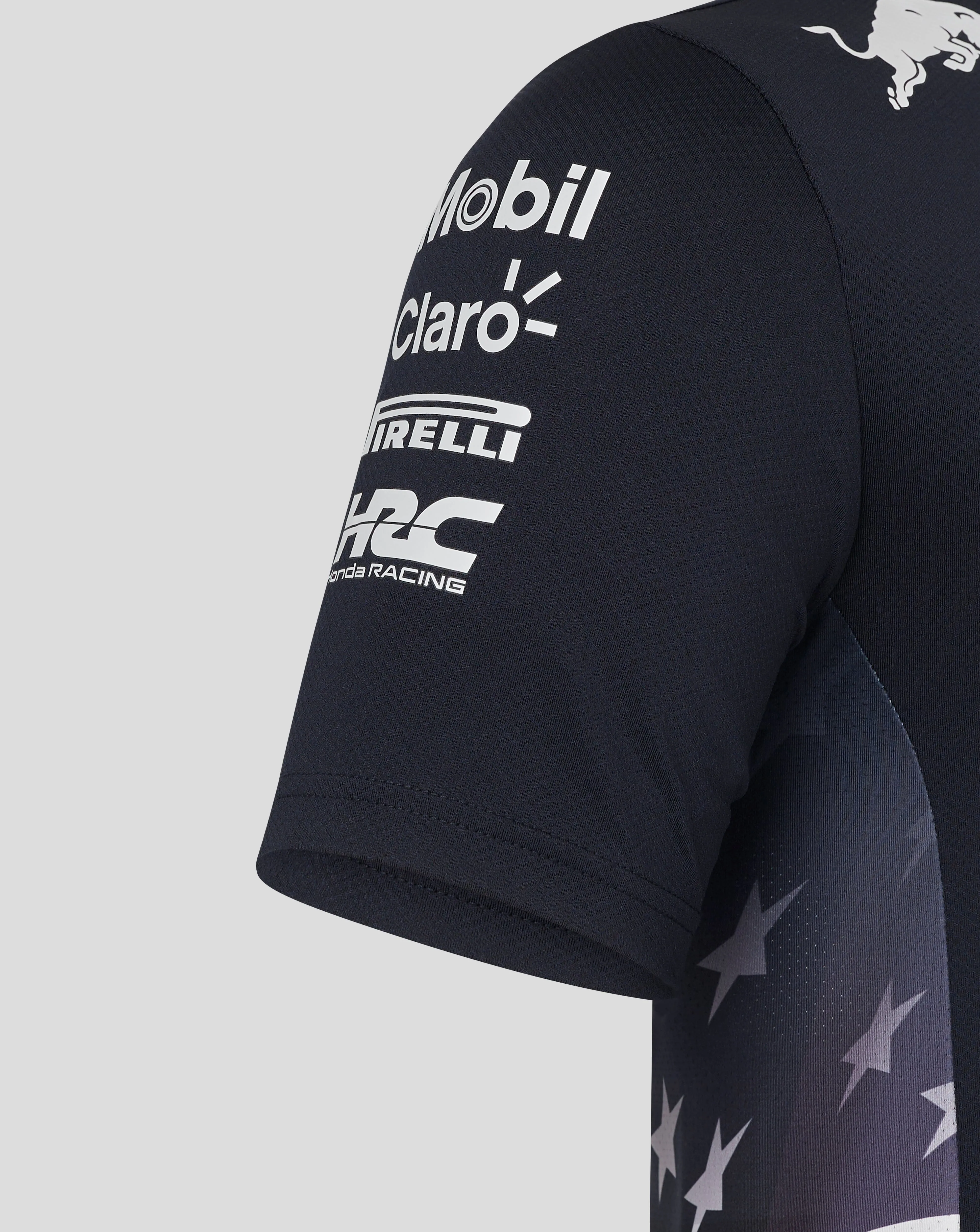 Red Bull Racing F1 Men's 2024 Special Edition America Race Team T-Shirt- Navy