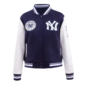 Retro Classic Rib New York Yankees Varsity Jacket