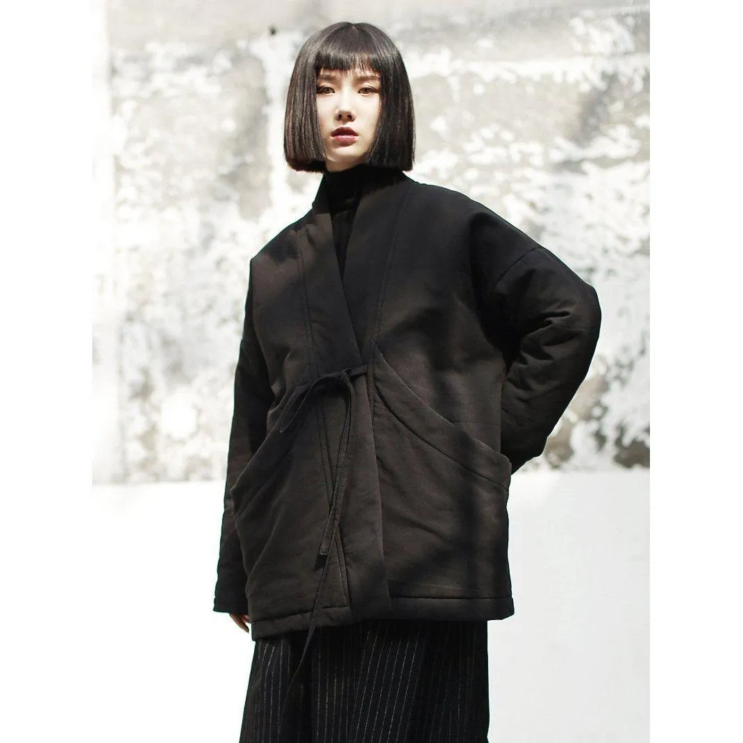 Retro Japanese Winter Kimono