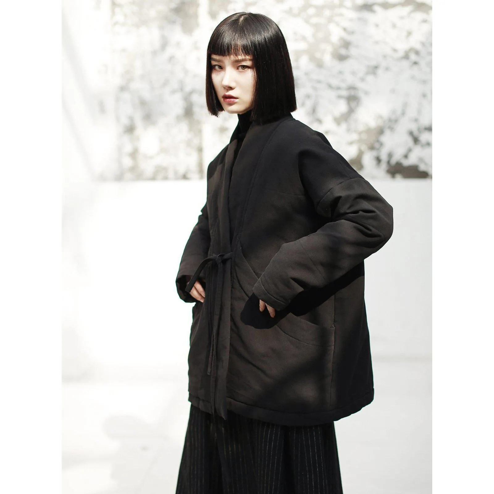 Retro Japanese Winter Kimono